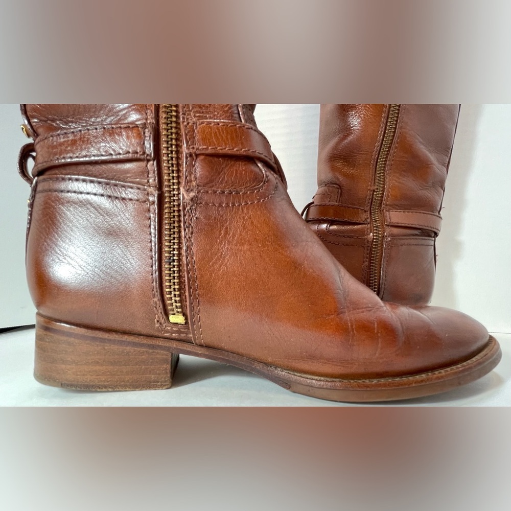 TORY BURCH Women’s Calista Knee High Riding Boots Size 6M - Picture 11 of 16